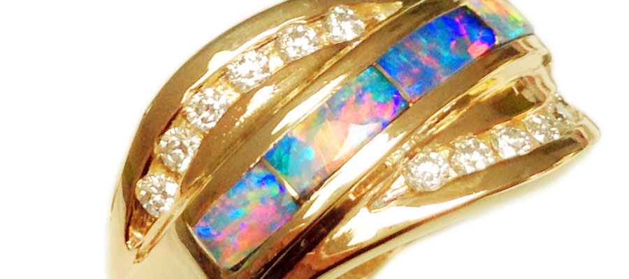 stunning Australian opal jewellery